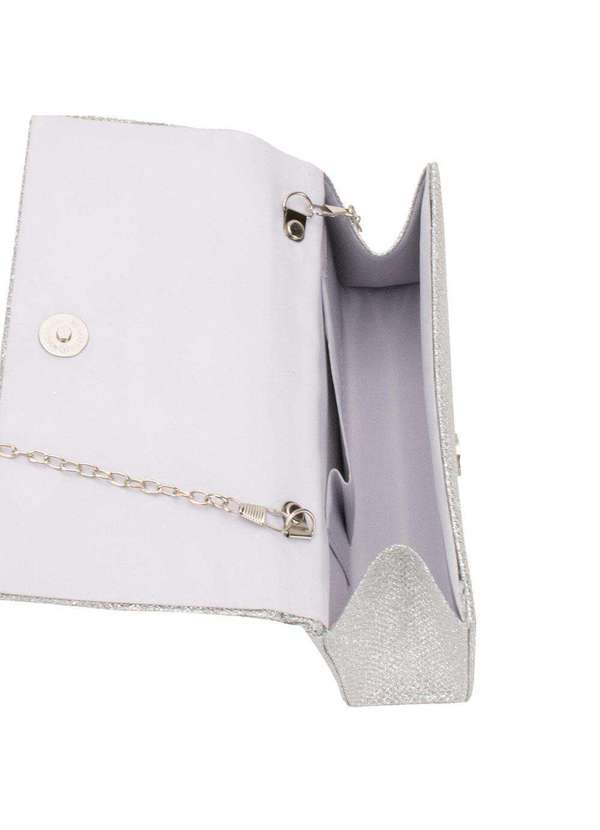 Melamel - Bolsa Feminina Festa Melamel Fs61 - Prata 5