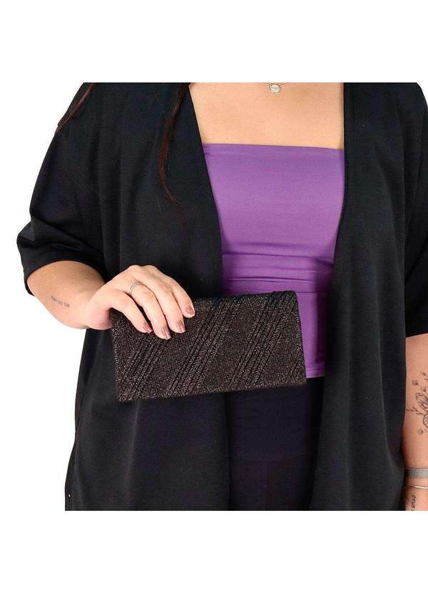 Melamel - Bolsa Feminina Festa Melamel Fs62 - Preto 2