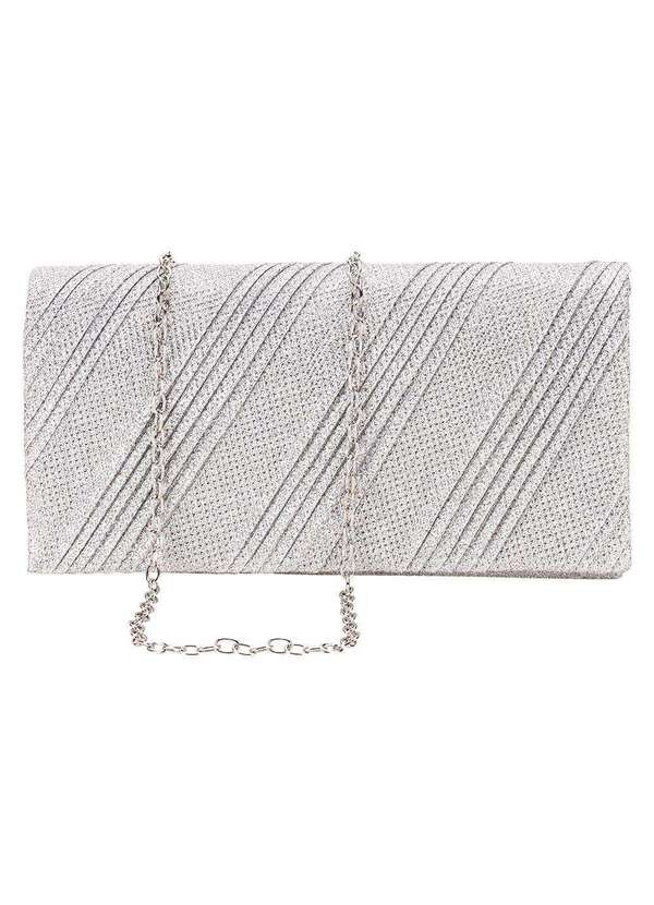 Melamel - Bolsa Feminina Festa Melamel Fs62 - Prata