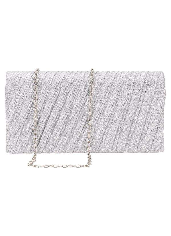 Melamel - Bolsa Feminina Festa Melamel Fs63 - Prata