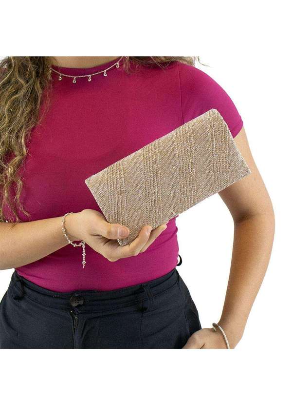 Melamel - Bolsa Feminina Festa Melamel Fs65 - Ouro 2