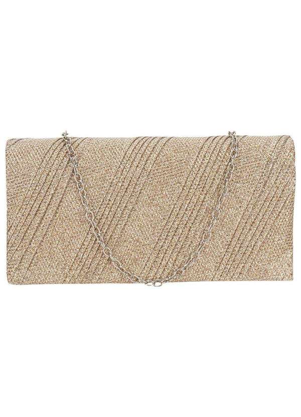 Melamel - Bolsa Feminina Festa Melamel Fs65 - Ouro/Rosado