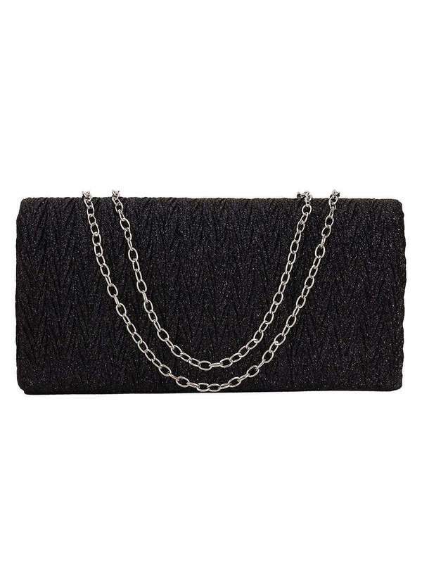 Melamel - Bolsa Feminina Festa Melamel Fs66 - Preto