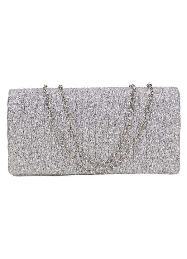 Melamel - Bolsa Feminina Festa Melamel Fs66 - Prata