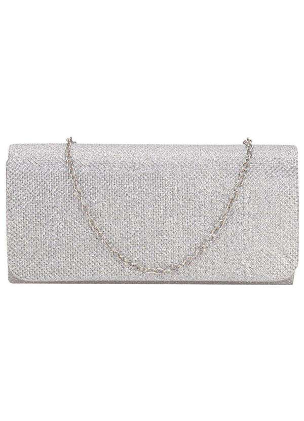 Melamel - Bolsa Feminina Festa Melamel Fs67 - Prata