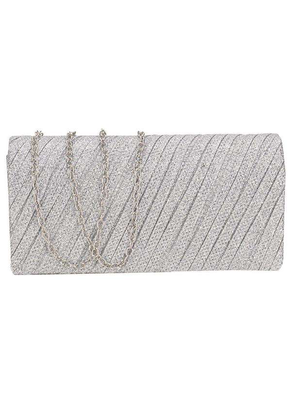 Melamel - Bolsa Feminina Festa Melamel Fs68 - Prata