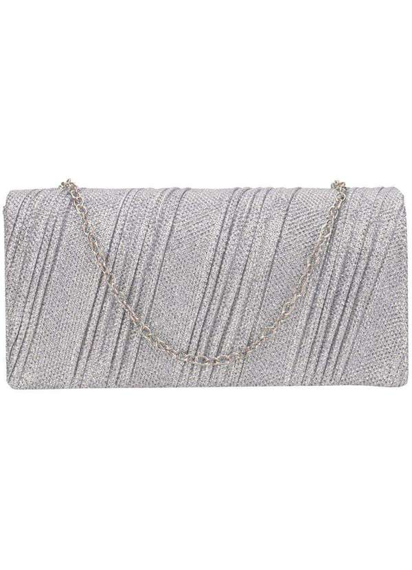 Melamel - Bolsa Feminina Festa Melamel Fs76 Prata