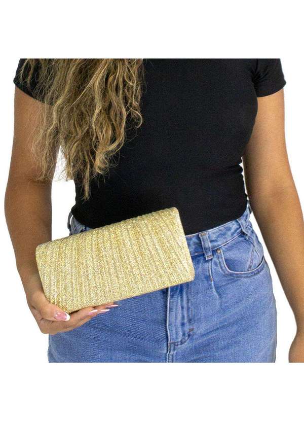 Melamel - Bolsa Feminina Festa Melamel Fs78 Ouro 2