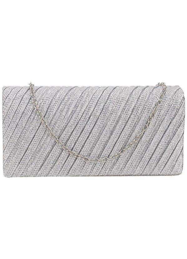 Melamel - Bolsa Feminina Festa Melamel Fs79 Prata