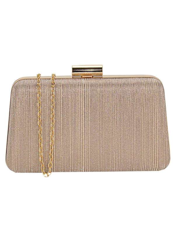 Melamel - Bolsa Feminina Festa Melamel M899 - Ouro/Rosado