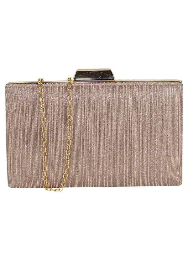 Melamel - Bolsa Feminina Festa Melamel M900 - Ouro/Rosado