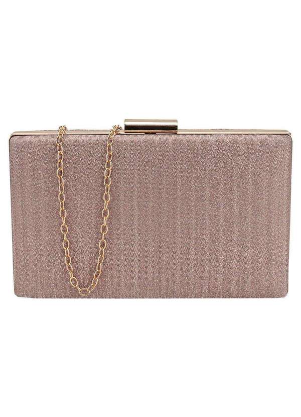 Melamel - Bolsa Feminina Festa Melamel M977 - Ouro/Rosado