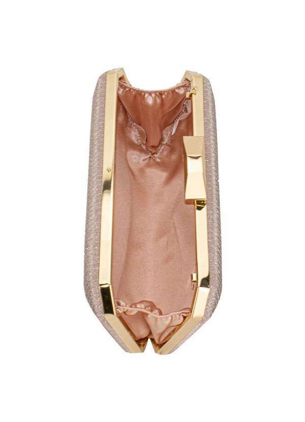 Melamel - Bolsa Feminina Festa Melamel M978 - Ouro/Rosado 5