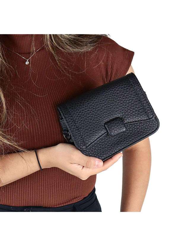 H.e - Bolsa Feminina H.E Q9442 Preto 2