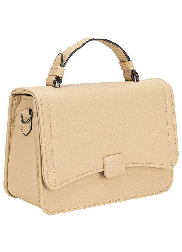 H.e - Bolsa Feminina H.E Q9442 Bege 3