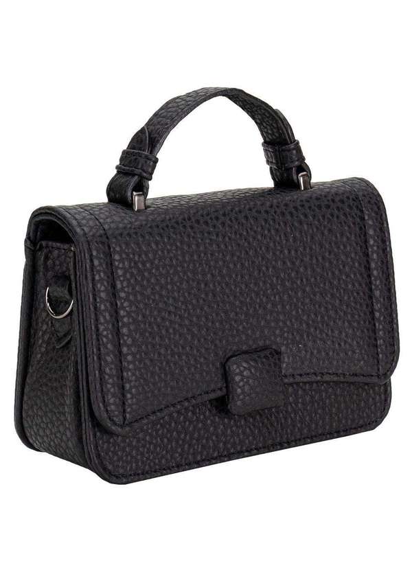 H.e - Bolsa Feminina H.E Q9442 Preto 3