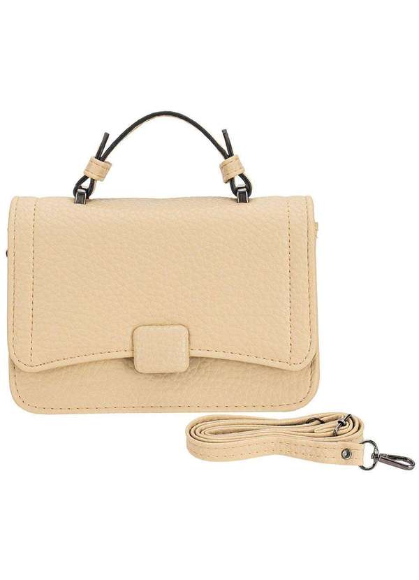 H.e - Bolsa Feminina H.E Q9442 Bege