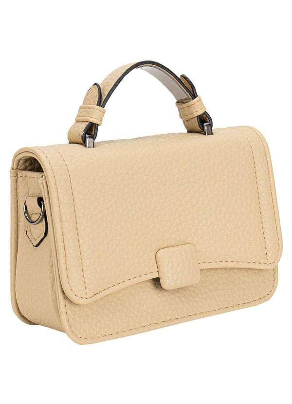 H.e - Bolsa Feminina H.E Q9442 Bege 3
