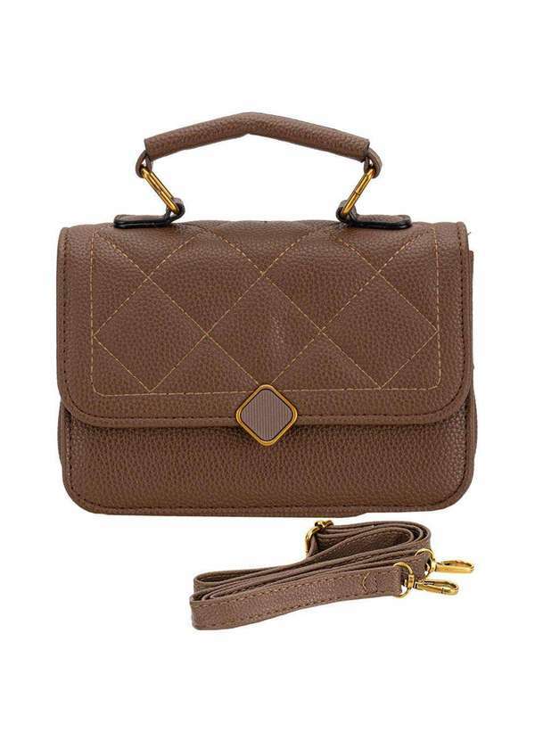 H.e - Bolsa Feminina H.E Sx-6031 Café