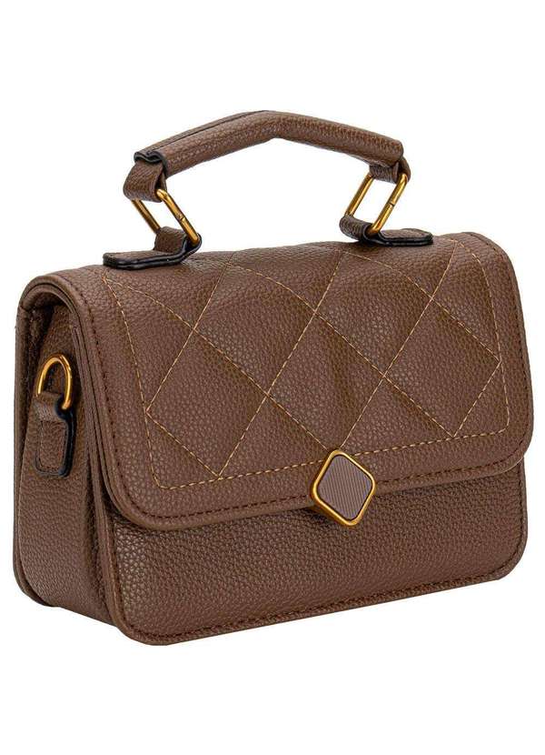 H.e - Bolsa Feminina H.E Sx-6031 Café 3