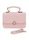 H.e - Bolsa Feminina H.E Sx-6031 Caqui - variação: Rosa