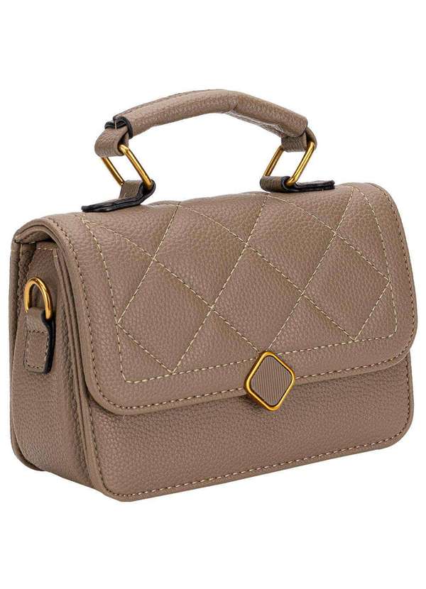 H.e - Bolsa Feminina H.E Sx-6031 Taupe 3