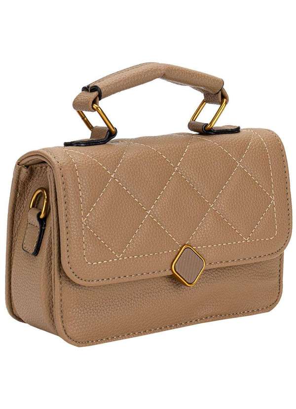 H.e - Bolsa Feminina H.E Sx-6031 Caqui 3