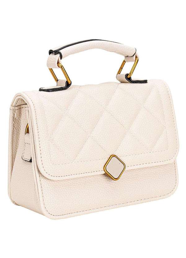 H.e - Bolsa Feminina H.E Sx-6031 Marfim 3