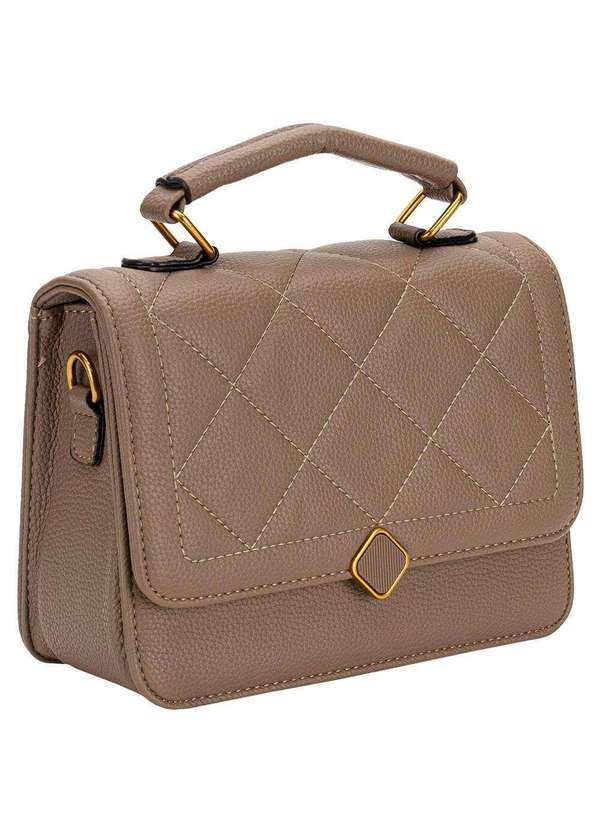 H.e - Bolsa Feminina H.E Sx-6031 Taupe 3