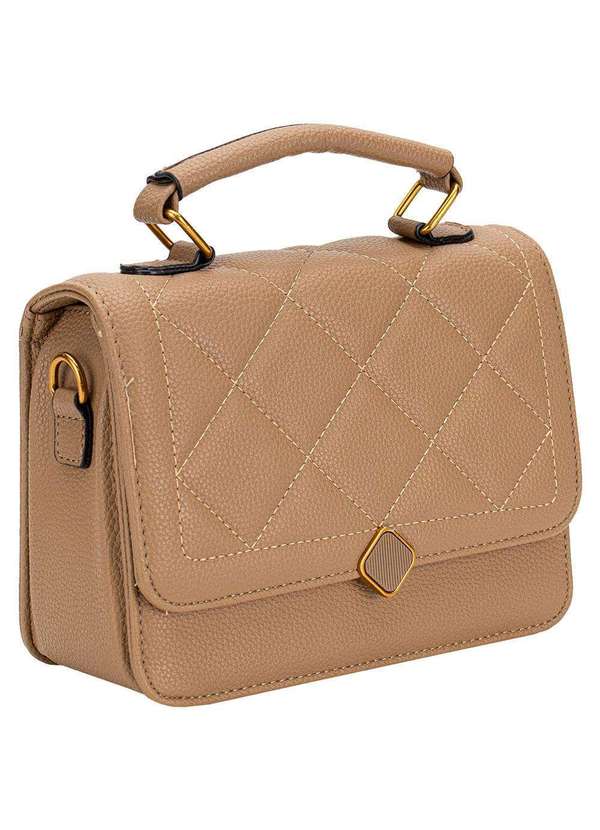 H.e - Bolsa Feminina H.E Sx-6031 Caqui 3