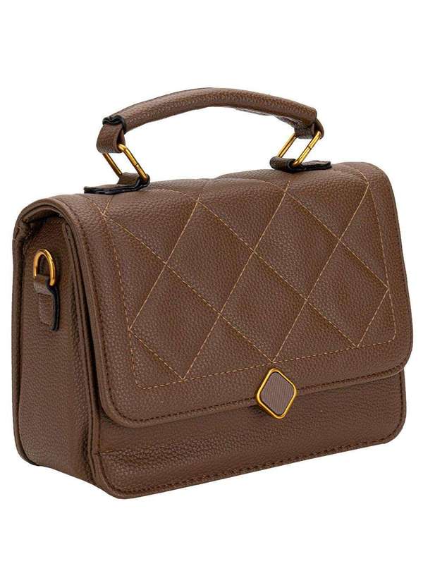 H.e - Bolsa Feminina H.E Sx-6031 Chocolate 3