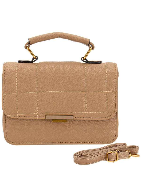 H.e - Bolsa Feminina H.E Sx-6033 Caqui