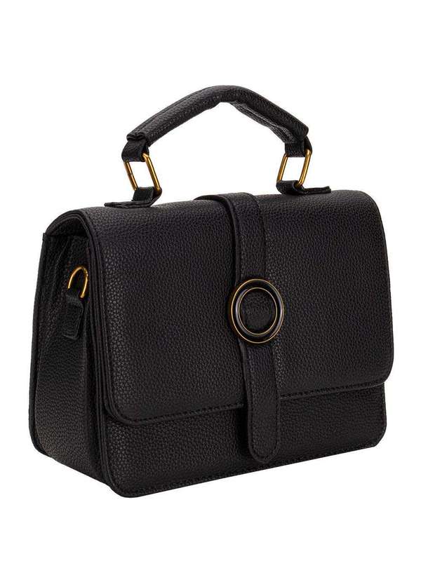 H.e - Bolsa Feminina H.E Sx-6037 Preto 3