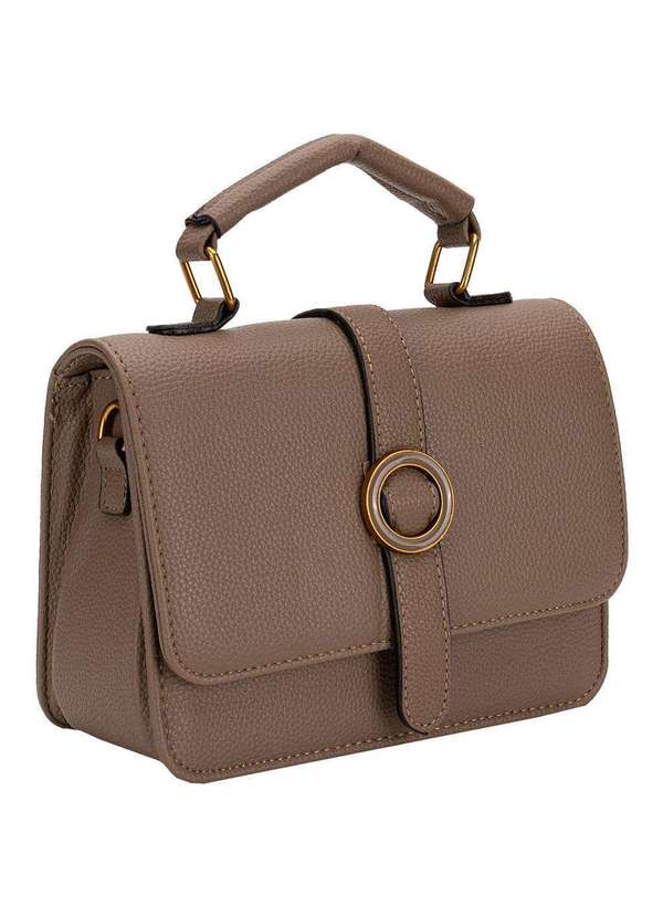 H.e - Bolsa Feminina H.E Sx-6037 Taupe 3