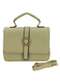 H.e - Bolsa Feminina H.E Sx-6037 Taupe - variação: Verde