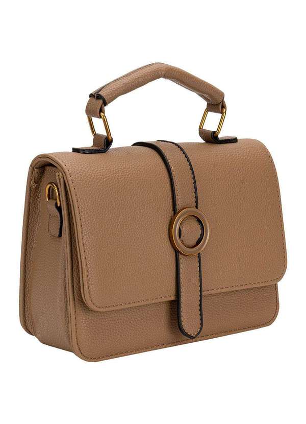 H.e - Bolsa Feminina H.E Sx-6037 Caqui 3