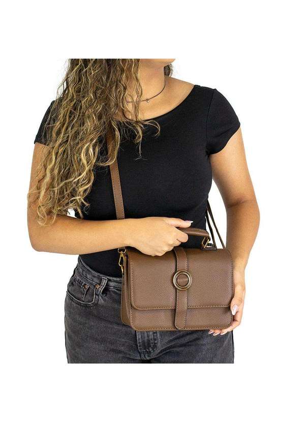 H.e - Bolsa Feminina H.E Sx-6037 Natural 2