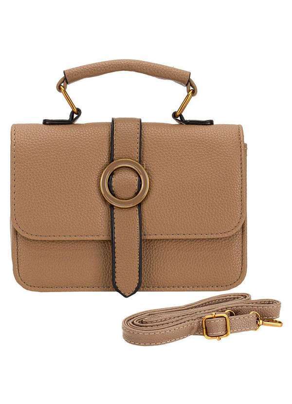 H.e - Bolsa Feminina H.E Sx-6037 Caqui