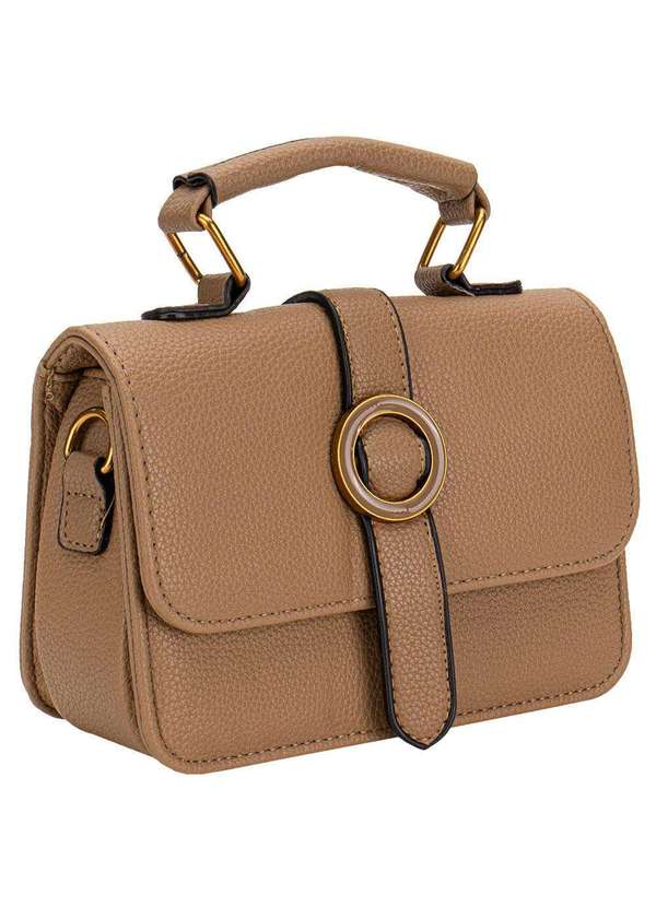 H.e - Bolsa Feminina H.E Sx-6037 Caqui 3