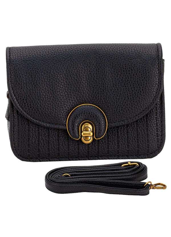 H.e - Bolsa Feminina H.E Sx6027 - Preto