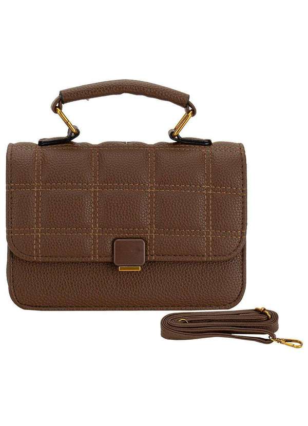 H.e - Bolsa Feminina H.E Sx6030 Chocolate