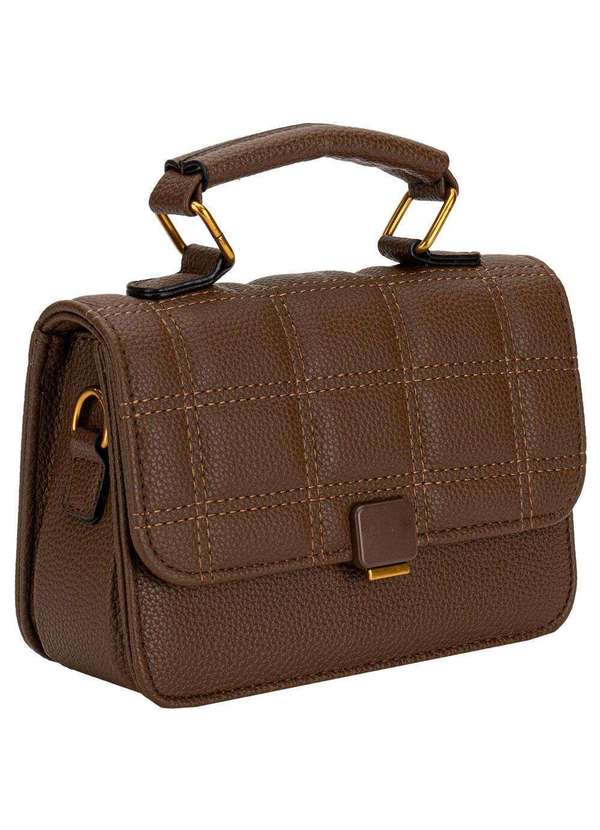 H.e - Bolsa Feminina H.E Sx6030 Chocolate 3