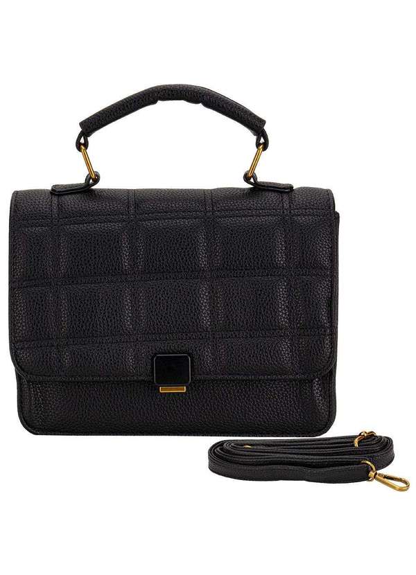 H.e - Bolsa Feminina H.E Sx6030 Preto