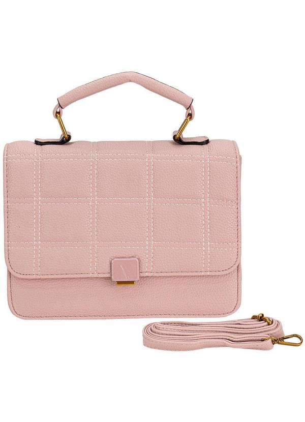 H.e - Bolsa Feminina H.E Sx6030 Rosa