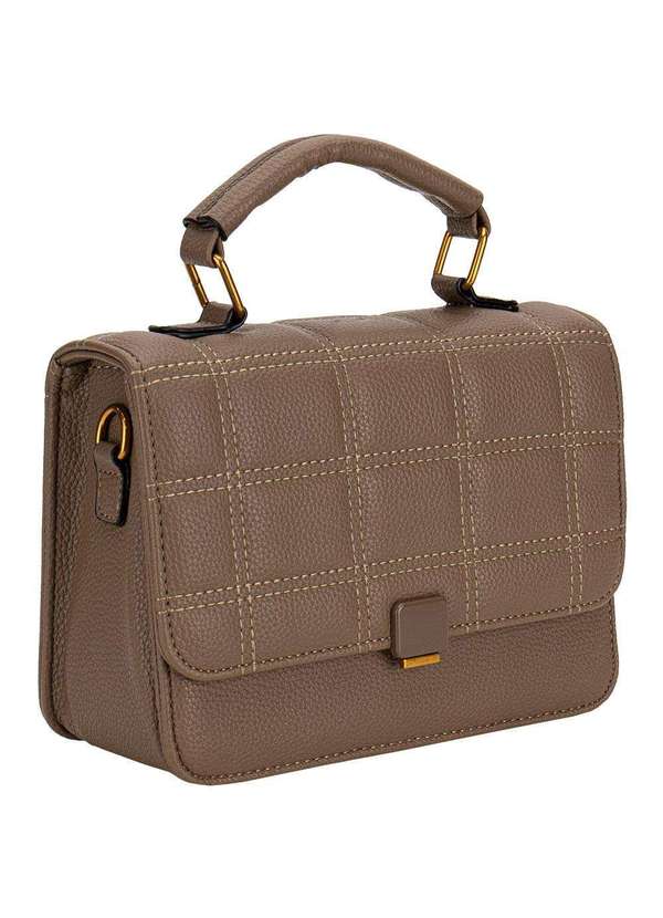 H.e - Bolsa Feminina H.E Sx6030 Taupe 3