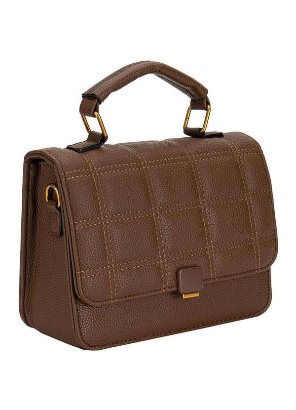 H.e - Bolsa Feminina H.E Sx6030 Chocolate 3