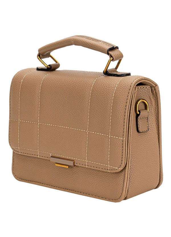 H.e - Bolsa Feminina H.E Sx6033 Caqui 3
