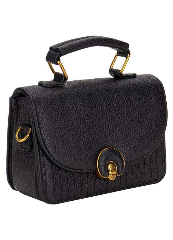 H.e - Bolsa Feminina H.E Ww0118 - Preto 3