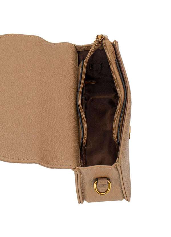 H.e - Bolsa Feminina H.E Ww0118 - Camel 5