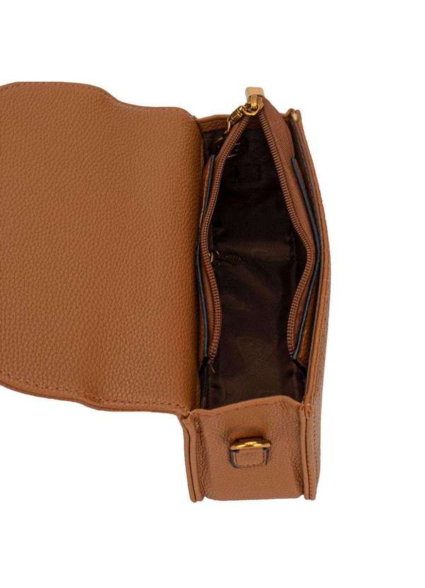 H.e - Bolsa Feminina H.E Ww0118 - Caramelo 5